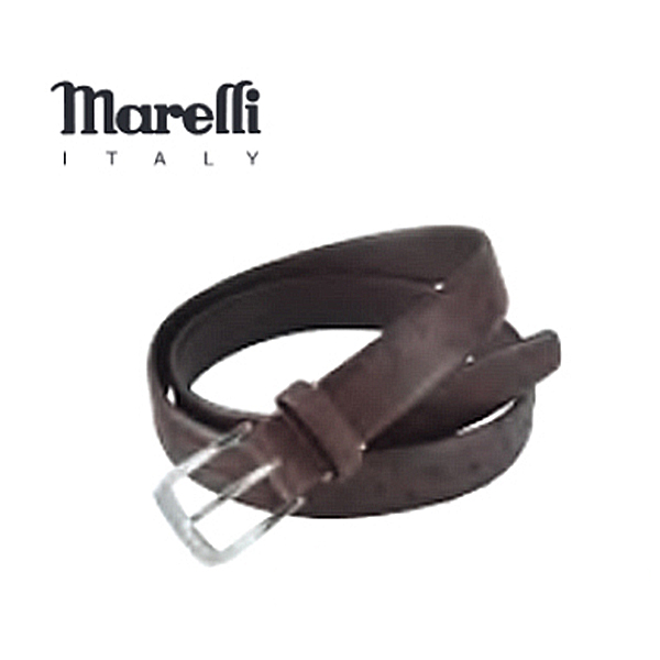 マレリー　オーストリッチベルト　ダークブラウン