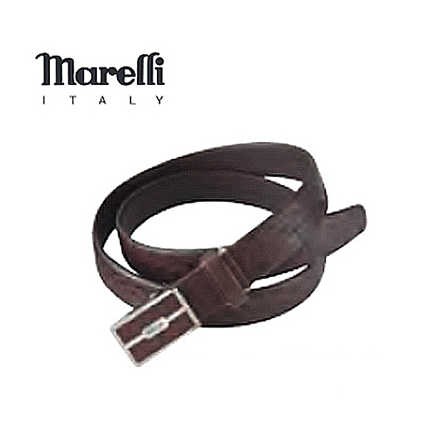 マレリー　オーストリッチベルト　ダークブラウン
