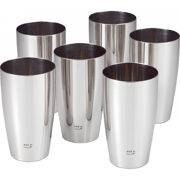 磨き屋シンジケート　ビアタンブラー６個セット