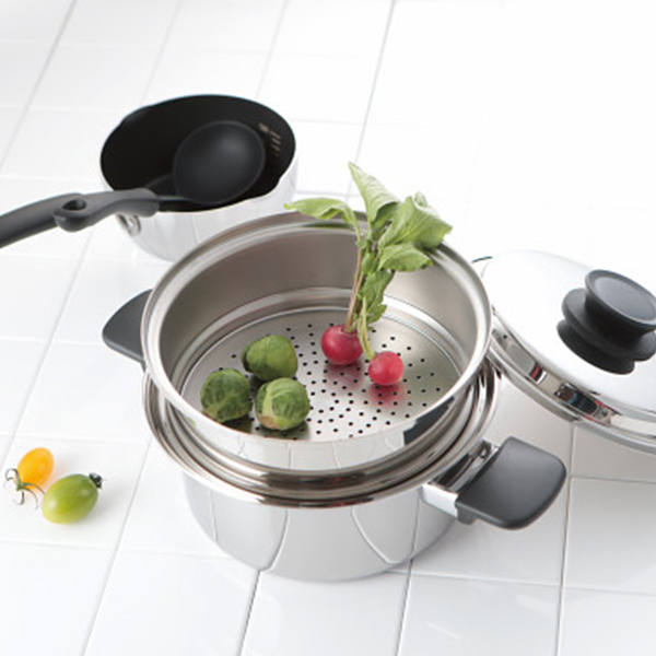 ユミック　ゆきひら＆鍋・蒸し器セット