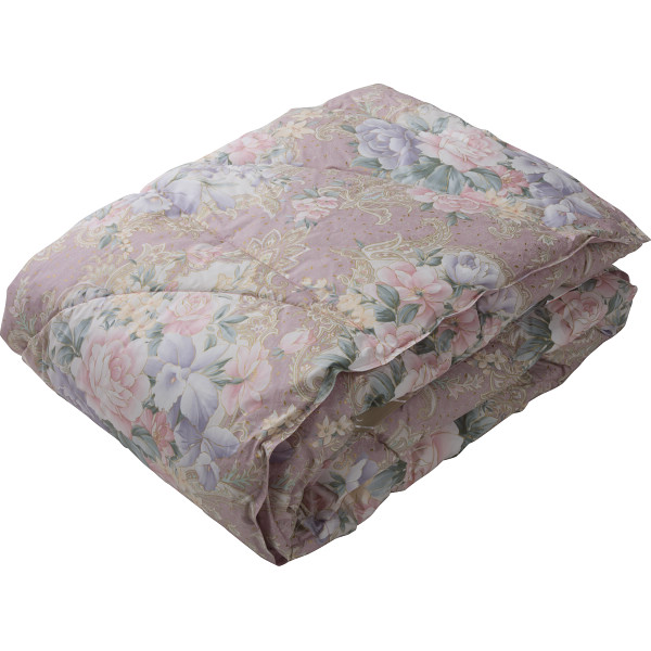 日本製　羽毛掛けふとん　ピンク