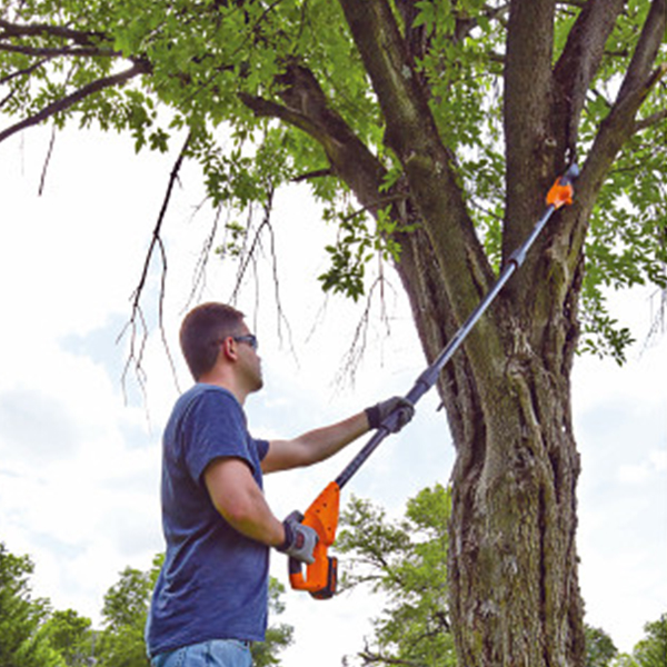 ブラック＋デッカー　１８Ｖ高枝ポールチェーンソー