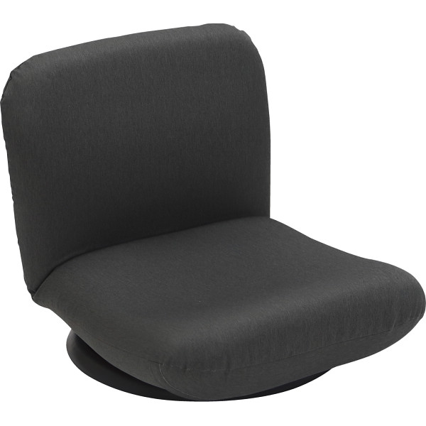 産学連携　ローバック回転座椅子　グレー