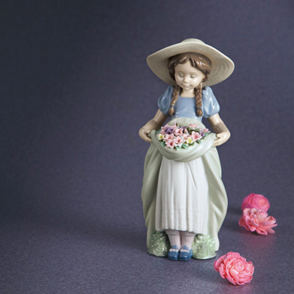 リヤドロ　たくさん摘めたよ！