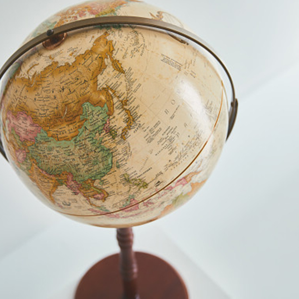 リプルーグル地球儀　コモドールⅡ型　英語版