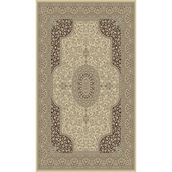 日本製　抗菌防臭モケットラグ　ベージュ