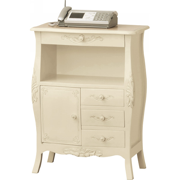 コモ　ＦＡＸ台　ホワイト