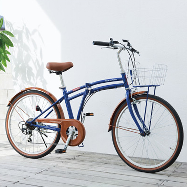 ２４型折畳自転車　シンプルスタイル