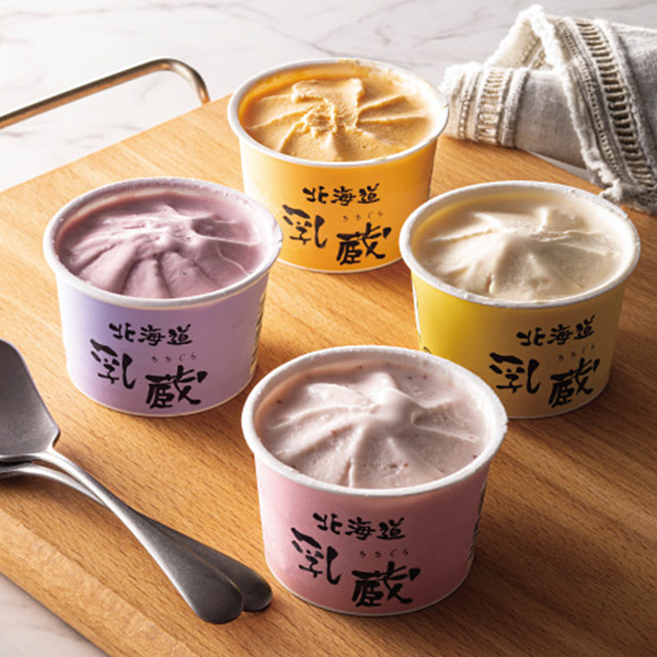 「乳蔵」北海道アイスクリーム（４個）