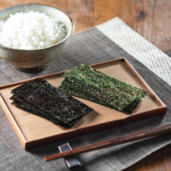 有明海産海苔明太子風味＆熊本有明海産旬摘み味海苔セット