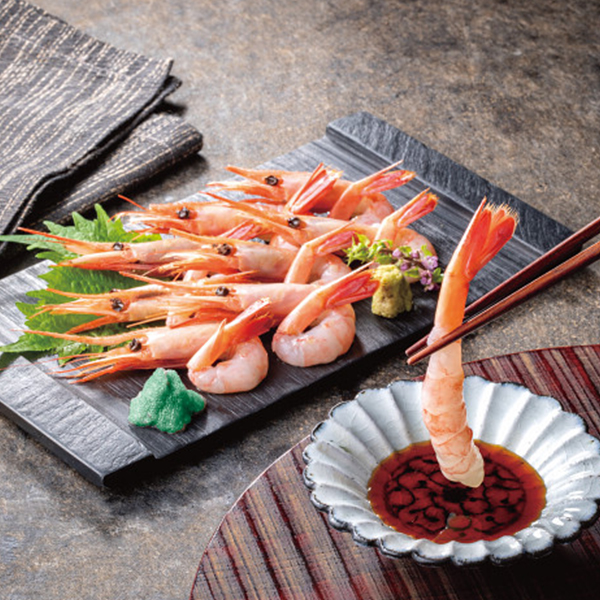 北海道産お刺身なんばんえび