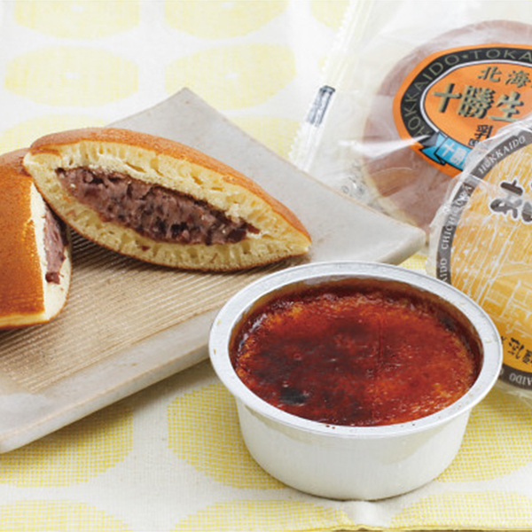 「乳蔵」北海道十勝生どら＆あいすプリン