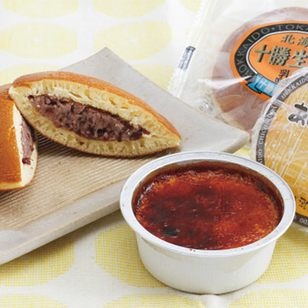 「乳蔵」北海道十勝生どら＆あいすプリン