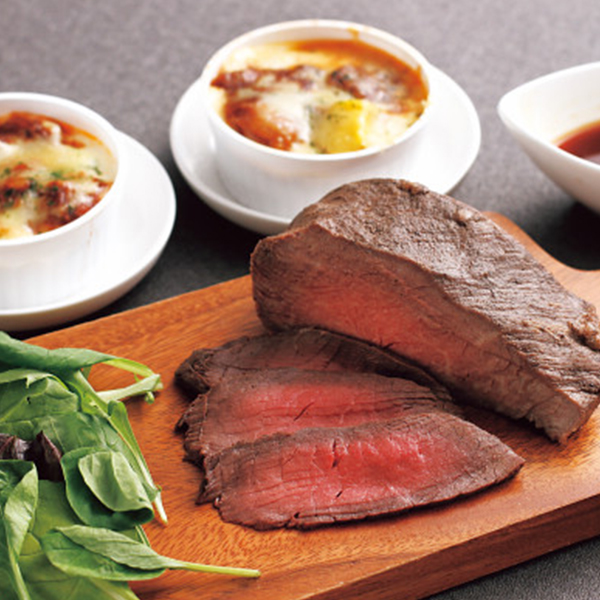 北海道ローストビーフ＆ビーフグラタン