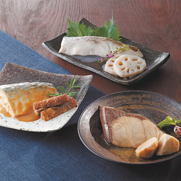 竹八　九州産のお魚と国産野菜の煮魚詰合せ