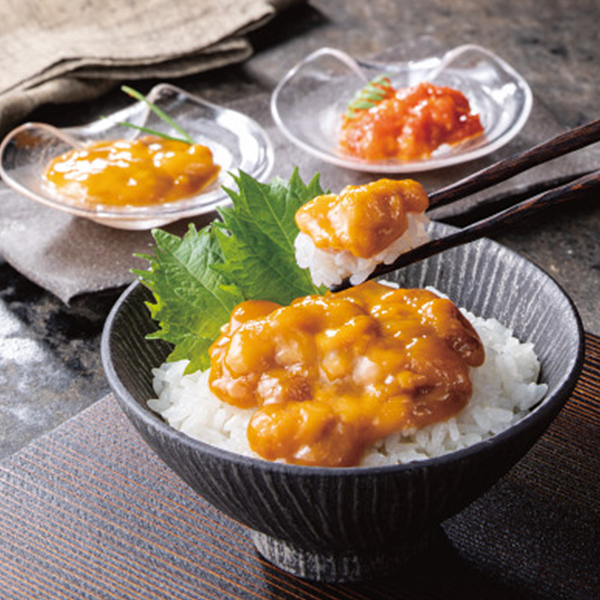 北海道産うに一夜漬け詰合わせ