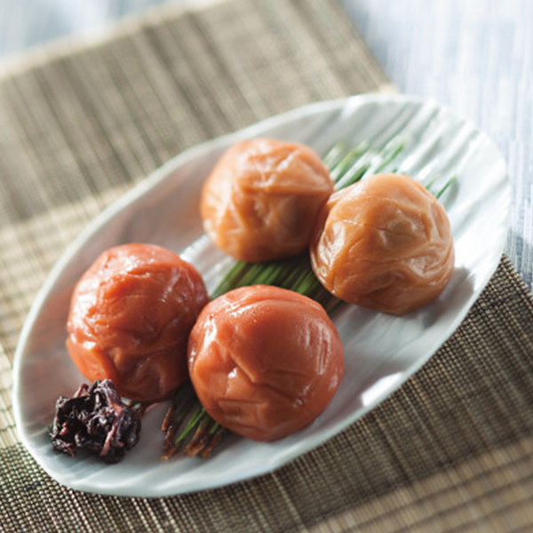 紀州南高梅　はちみつ入り梅干・しそ風味梅干セット（２．４ｋｇ）