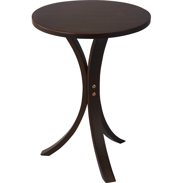 サイドテーブル　ダークブラウン