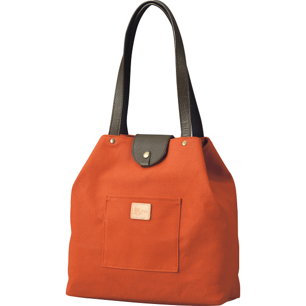 ＨａＬ　倉敷産帆布×姫路レザー　Ａライントート　テラコッタ