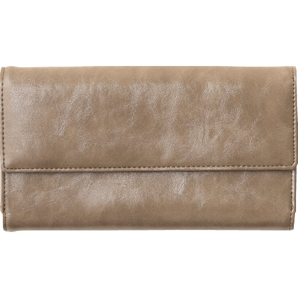 イルムス　長財布（カード入れ１２室）　ブラウン