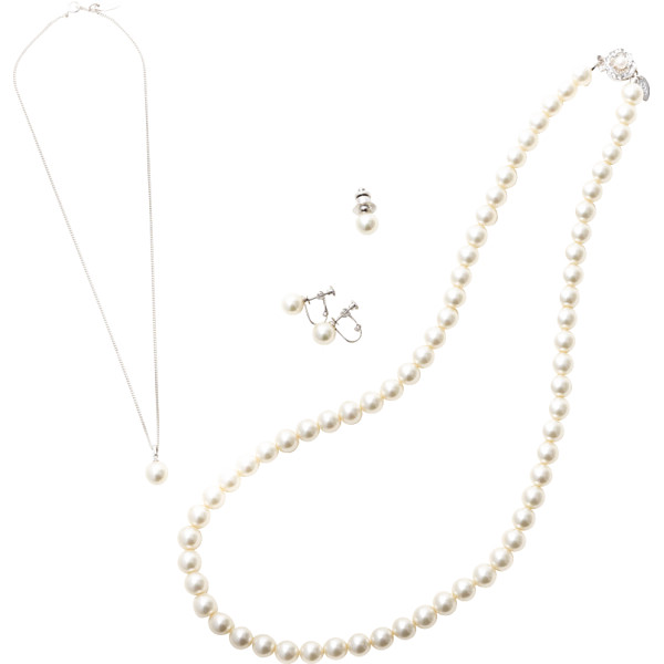ユキコハナイ　ロングパール４点セット