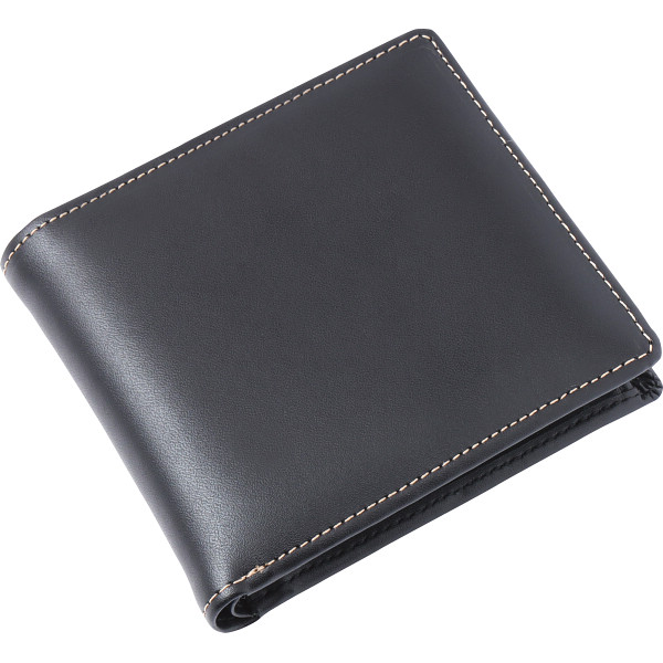 カンサイセレクション　二つ折財布　ブラック