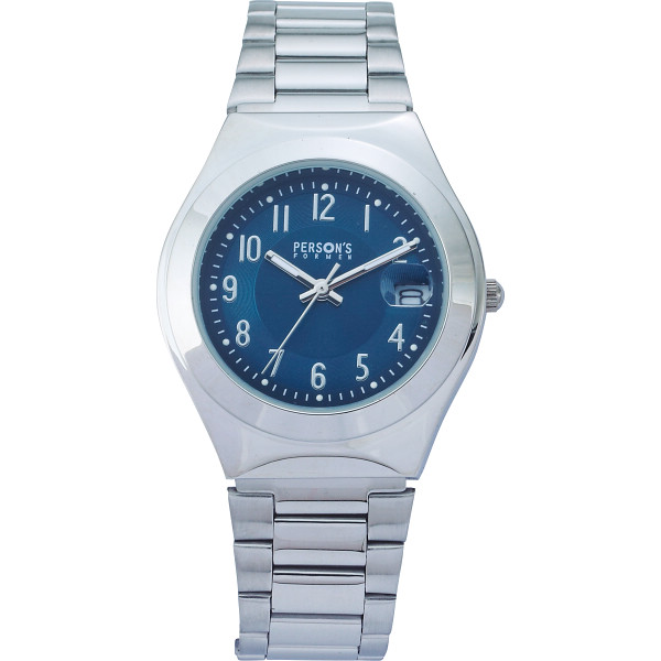 パーソンズ　メンズ腕時計　　ブルー