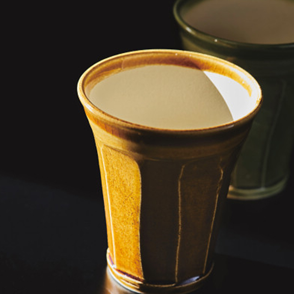 信楽焼　泡うまビアカップ　４個セット