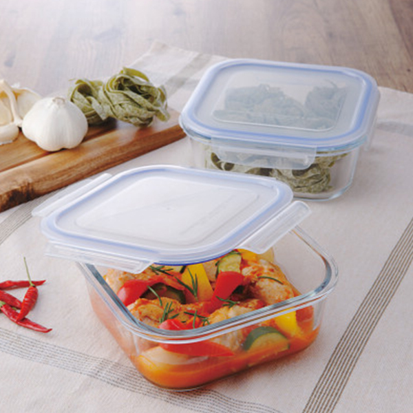 レッシュ　耐熱ガラス容器８点セット