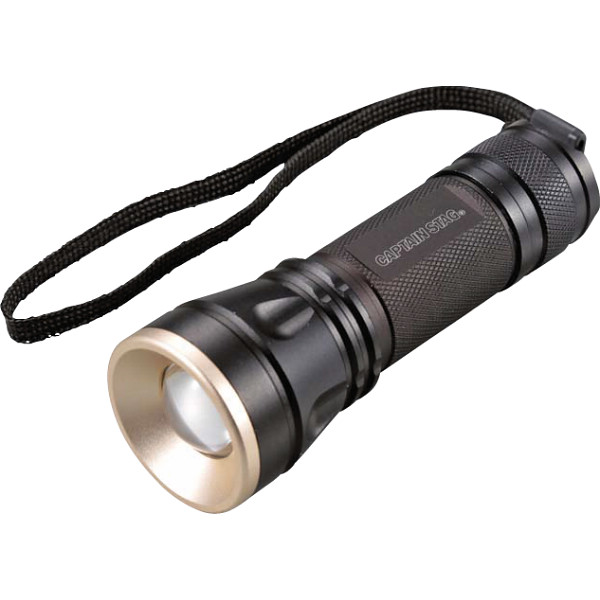 キャプテンスタッグ　雷神アルミパワーチップ型ＬＥＤライト