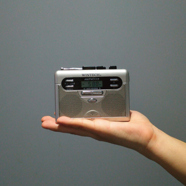 オートリバース対応ラジオ付テープレコーダー