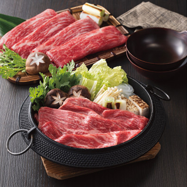 国産黒毛和牛　モモ　すき焼き用（４００ｇ）