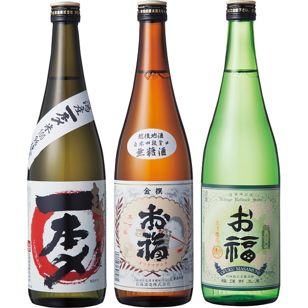 お福酒造　晩酌酒セット（３本）