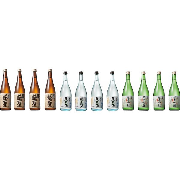 宮下酒造　清酒３種飲み比べ（１２本）