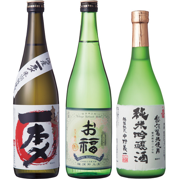お福酒造　飲み比べセット（３本）