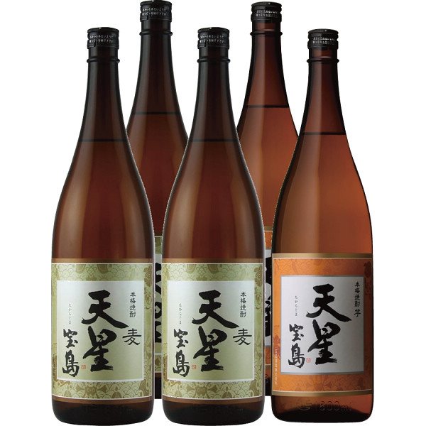 天星宝島麦３本＆芋２本　１．８ｌセット