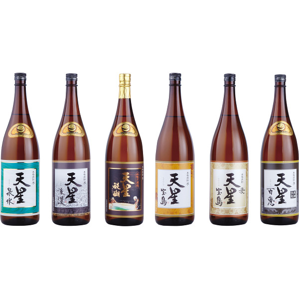 天星シリーズ１．８ｌ焼酎飲み比べセット（６本）