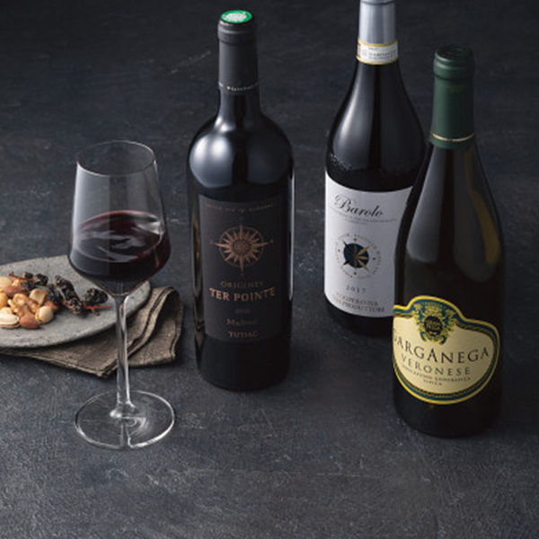 飲み応えのフランス・イタリアワイン赤白セット（５本）