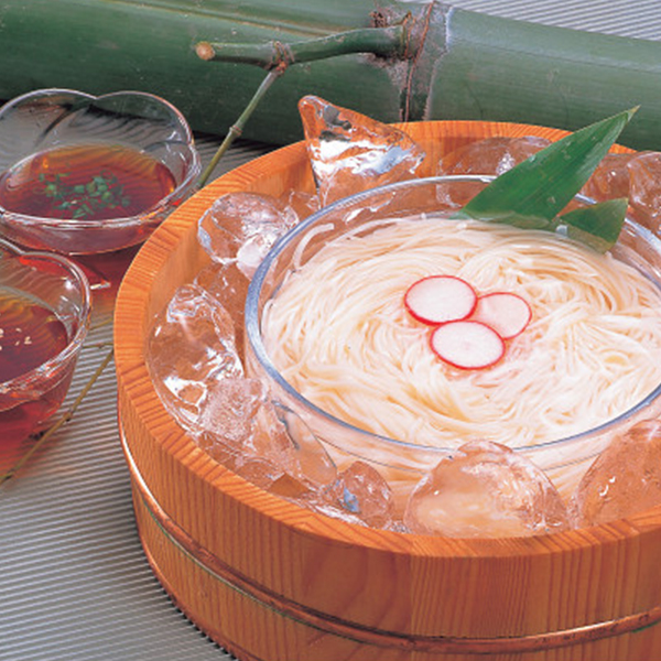 北海道産小麦使用　麺匠庵　手延素麺（３０束）２箱セット