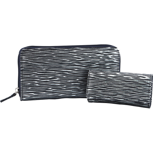 マデーラ　キーケース＆長財布　ネイビー