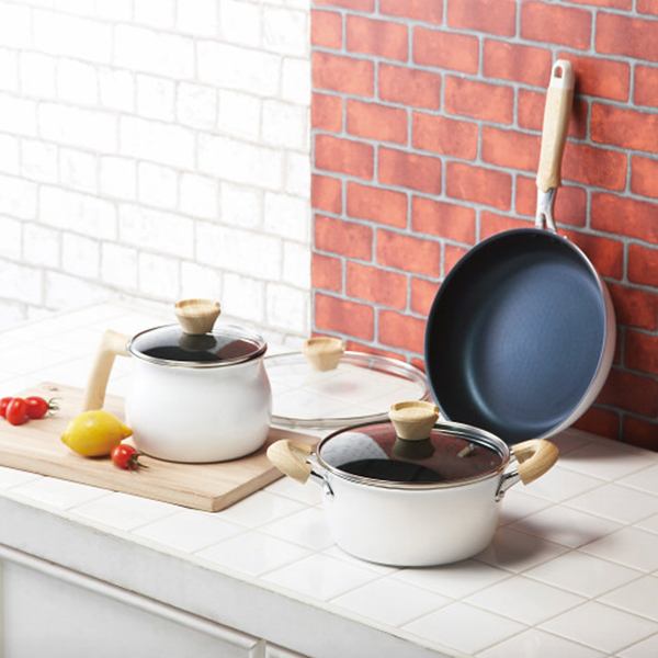 ナチュラプラス　アルミ鍋３点セット