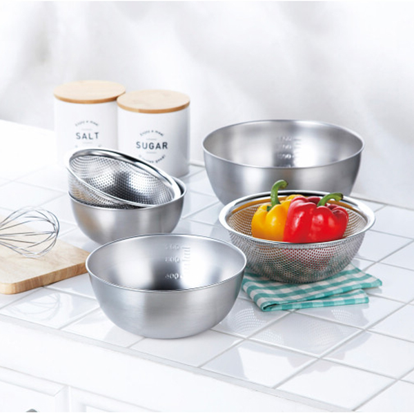 燕人の匠　ステンレスボウル５点セット