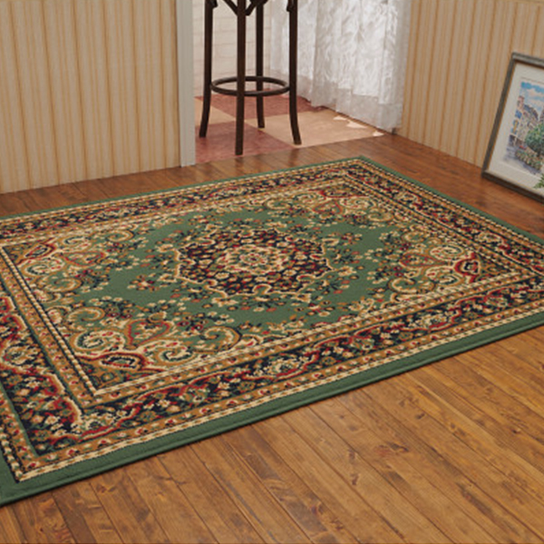 ウィルトン織カーペット　グリーン　グリーン