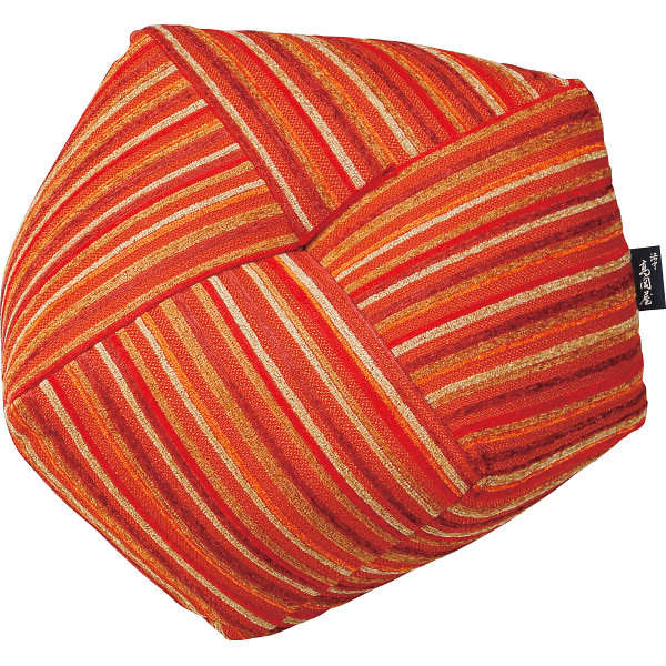 おじゃみ座布団グラフ　レッド