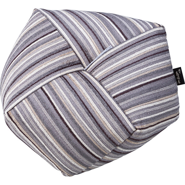 おじゃみ座布団グラフ　グレー