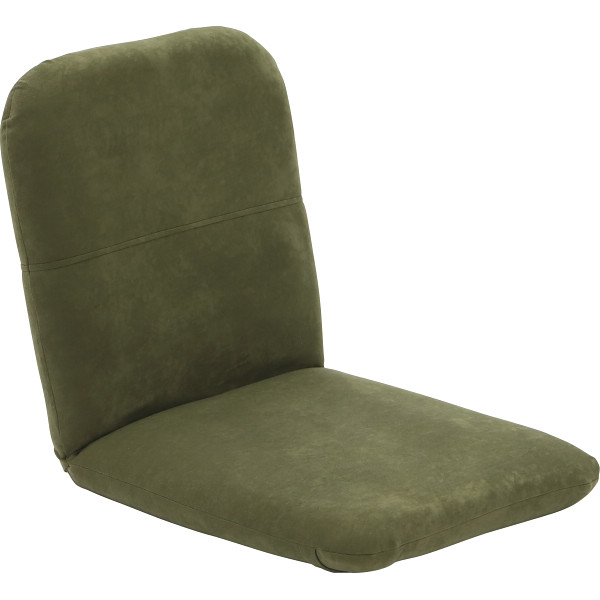 折りたたみ収納座椅子　グリーン