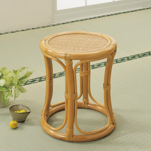 籐スツール　ハイタイプ