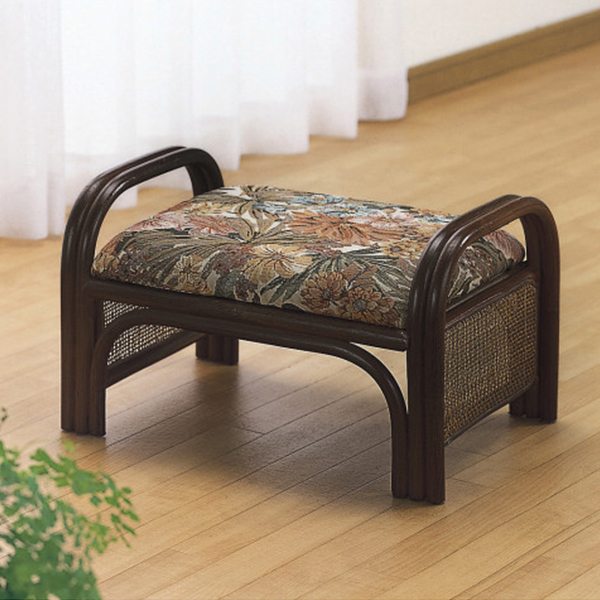 籐アーム付らくらく座椅子