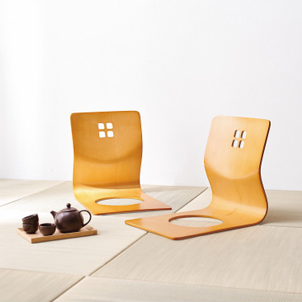 曲木椅子（２個組）　ナチュラル