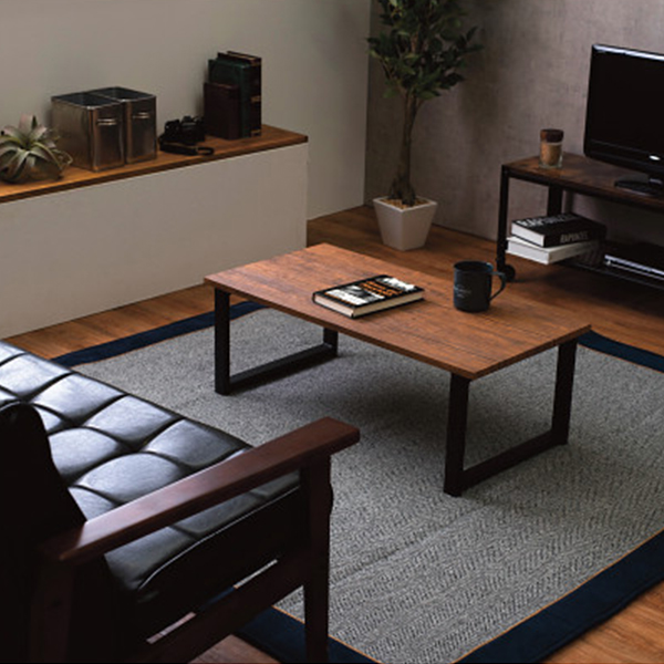 センターテーブル　ブラウン